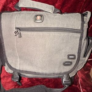 SwissGear Charcoal Messenger Bag